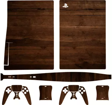 Kona træ playstation 5 mærkat - TenStickers