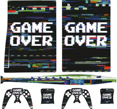 Spil over playstation 5 klistermærker - TenStickers