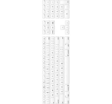 Computer tastatur wallsticker - TenStickers