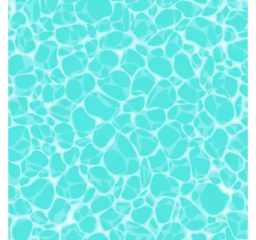 Folie til møbler pebble aqua overflade - TenStickers