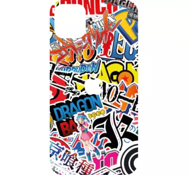 Bombe komisk stil iphone klistermærker - TenStickers