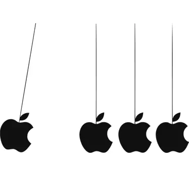 Laptop Stickers Apple logo - TenStickers