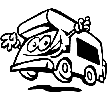 Glad tur klistermærke til campingvogn - TenStickers