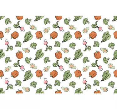 Peber og avocado design mærkater til møbler - TenStickers