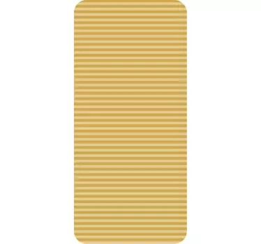 Beige farve med striber iphone-mærkat - TenStickers