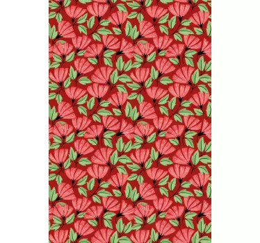 Folie til møbler med blomstermotiv - TenStickers
