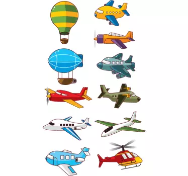 Fly børn klistermærker - TenStickers
