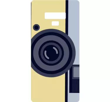 Samsung klistermærke kamera grafik cover - TenStickers