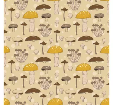 Svampemønster cover folie til møbler - TenStickers