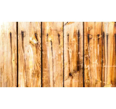 Træpanel baggrund wallsticker dyr - TenStickers