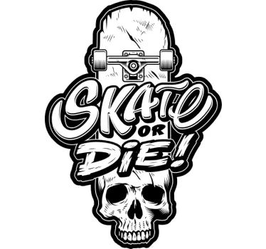Skate grave graffiti urban klistermærker - TenStickers