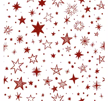 Stjernehimmel mønsteroverlay folie til møbler - TenStickers