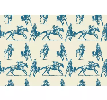 Ridesekvens folie til møbler - TenStickers