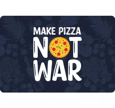 Sjove citater laver pizza laptop klistermærker - TenStickers