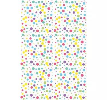 Folie til møbler med livlige prikker - TenStickers