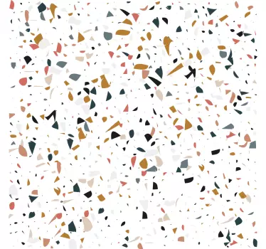 Folie til møbler i farverigt fragmenteret mønster - TenStickers