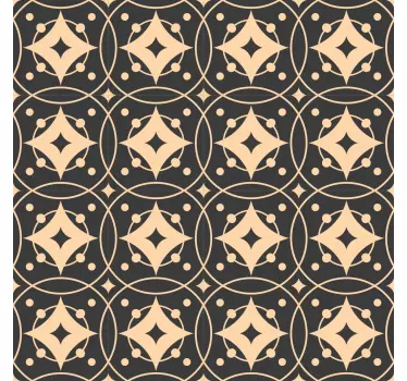 Elegant geometrisk mønster folie til møbler - TenStickers