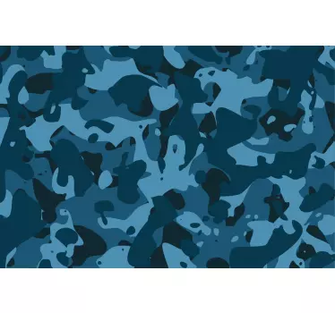 Camouflagemønstret accent folie til møbler - TenStickers