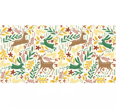 Naturinspireret wrap folie til møbler - TenStickers