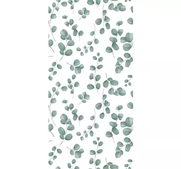 Elegant sømløst mønster akvarel blomsterdekorationer til møbler - TenStickers
