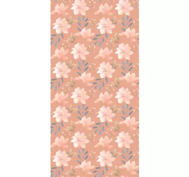 Blomster klistermærke blomstrende mønster - TenStickers