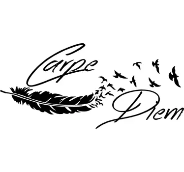 Carpe Diem Wallsticker - TenStickers