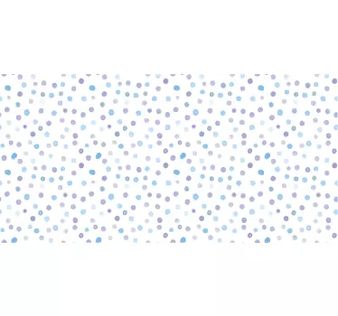 Folie til møbler med polkaprikket design - TenStickers