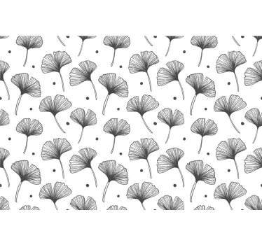 Folie til møbler ginkgo blad inspiration - TenStickers
