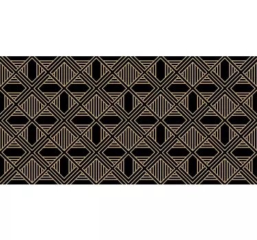 Art deco -mønstre i stor gatsby -stil til møbler - TenStickers