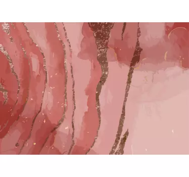 Folie til møbler med abstrakte pink motiver - TenStickers