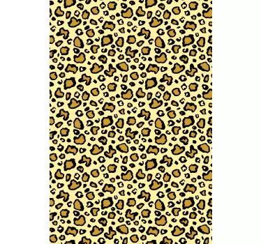 Leopard print klassiske mønster mærkater til møbler - TenStickers