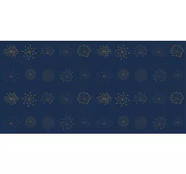 Folie til møbler med festligt mønster - TenStickers