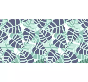 Folie til møbler med bladet design - TenStickers