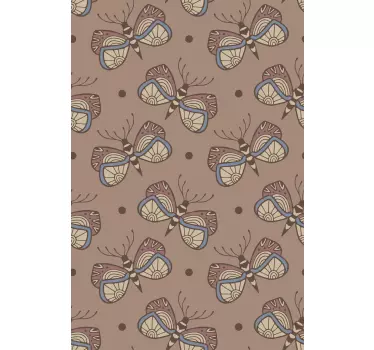 Folie til møbler med sommerfuglemotiv - TenStickers