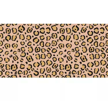 Leopard pastel farve print mærkater til møbler - TenStickers
