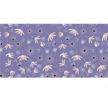 Folie til møbler med blomsterdesign - TenStickers