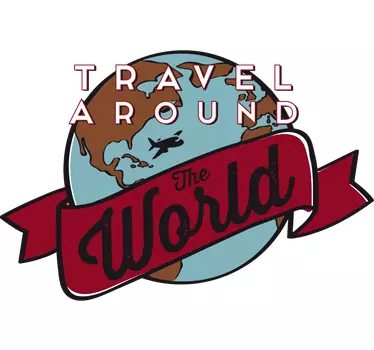 Wallsticker travel the world - TenStickers