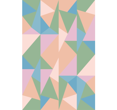 Folie til møbler med abstrakt geometrisk motiv - TenStickers