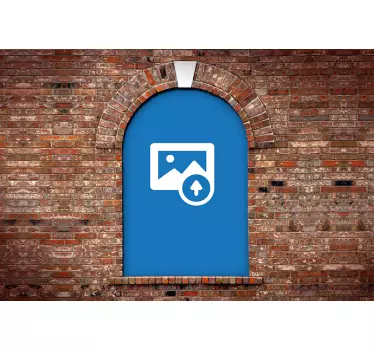 Personlig 3d bue stickers laptop - TenStickers