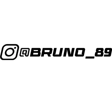 racing instagram klistermærke til bil - TenStickers