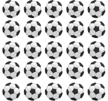 Fodbold klistermærkesæt - TenStickers