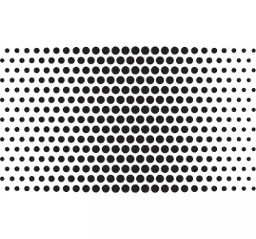 Topos til kontor cirkel klistermærke - TenStickers