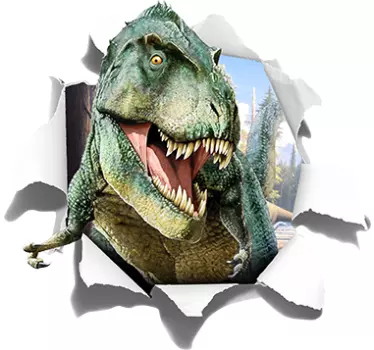wallsticker t rex 3d - TenStickers