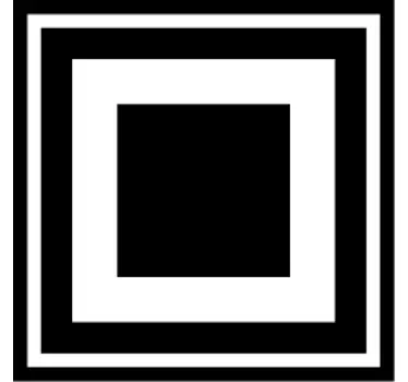 Kvadrat flise klistermærke - TenStickers