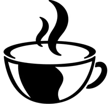 Kaffekopper klistermærke til fliser - TenStickers