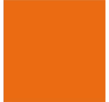 Selvklæbende folie - Mat orange - TenStickers