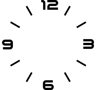 Striber og talStriber og tal watch wallsticker - TenStickers