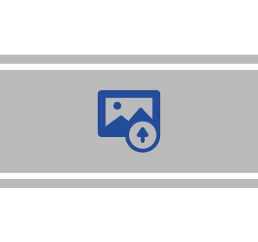 Logo kastet på gennemsigtig butik klistermærke - TenStickers