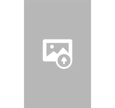 Dit logo på gennemsigtig butik klistermærke - TenStickers