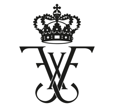 Monogram frederick x klistermærke til bil - TenStickers